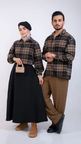 پیراهن کاپلی ژیوان-کد5465