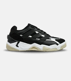 کفش کتانی مردانه مشکی سفید ADIDAS niteball 2.0