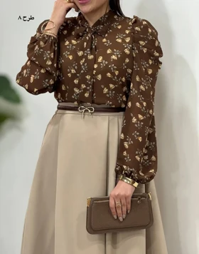 شومیزحریر مجلسی مهلا (کد4394)