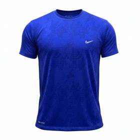 تیشرت ورزشی مردانه نایک مدل VHD-Dri Fit-4K0983 آبی