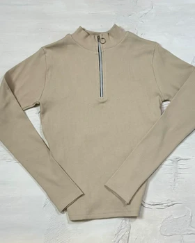 بلوز نیم زیپ کد 1400158