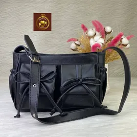 کیف دوشی زنانه پاپیون دار کد : 3506