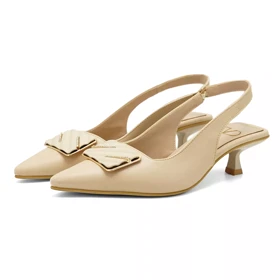 کفش مجلسی زنانه پاشنه‌دار 3 سانت مدل 400344 _ sandal valentino