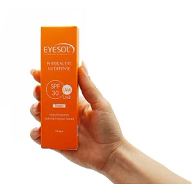 ضد آفتاب دور چشم رنگی SPF 30 آیسول 15 میل