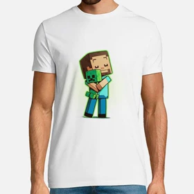 تیشرت ماینکرافت با طرح کریپر Creeper کد 42521