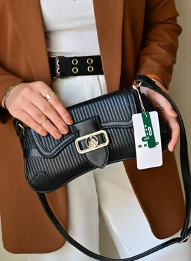 کیف دوشی زنانه Beno کد4841 (مشکی)