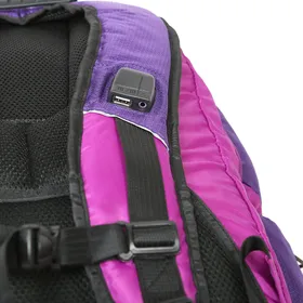 کوله پشتی جنوا مدل G6520 رنگ طوسی