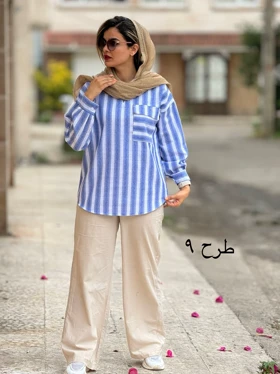 مانتو شومیز آوین ( بدون در جیب )