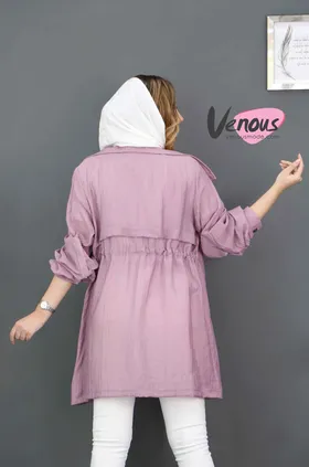 مانتو دلتا دوجیب کمرگت