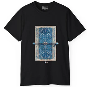 تیشرت آستین کوتاه مردانه پاد آفرین مدل تنیس فرش ایرانی کد 1623