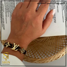 دستبند چرمی زنانه کد dzch04