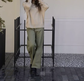 پلیور بافت یقه اسکی