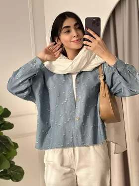 شومیز جین 1001837