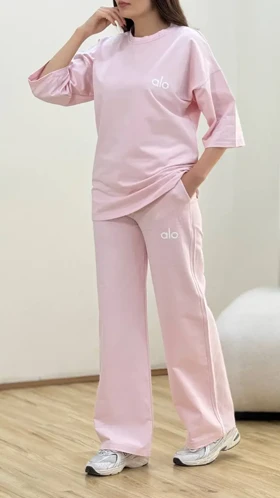 ست تیشرت وشلوار الو