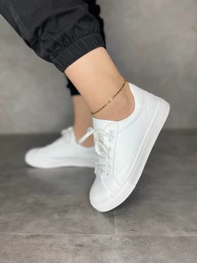 کتانی زنانه ونس ساده (برند یرفا)