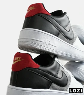 کفش کتانی مردانه و زنانه سفید طوسی مشکی نایک NIKE AIR FORCE