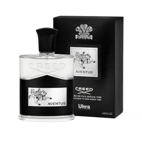 ادوپرفیوم مردانه اولترا ویرچوآل Ultra کرید اونتوس Creed Aventus حجم 100 میلی لیتر طرح مارک