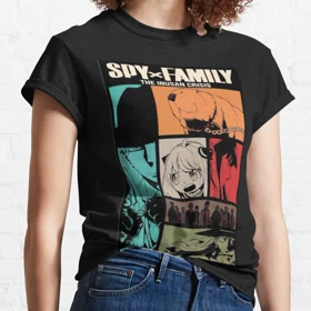 تیشرت جاسوس و خانواده | تیشرت Spy x Family طرح anime spy x family کد 125960
