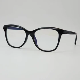 عینک آفتابی زنانه و مردانه بلوکات Anti Blue Light 28013 مناسب کار با کامپیوتر و موبایل (فریم مشکی عدسی بی رنگ)