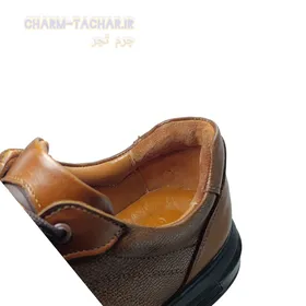 کفش روزمره/طبی مردانه چرم طبیعی دست دوز