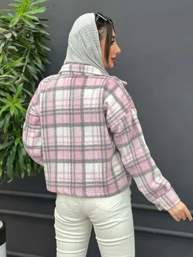 چهارخونه کتی دو جیب پاکتی