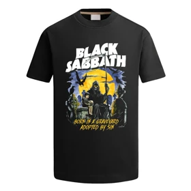 تیشرت طرح بلک سبث black sabbath کد 03