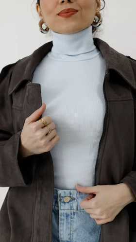 تاپ یقه اسکی