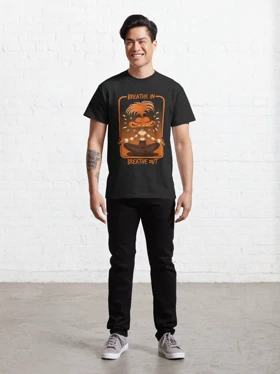 تیشرت inside out طرح Breathe In Breathe Out Classic T-Shirt