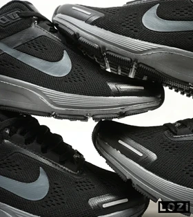 کفش کتانی مردانه مشکی طوسی 24 NIKE zoom structure