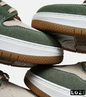 کفش کتانی بزرگ پا سبز کرم نایک NIKE SB