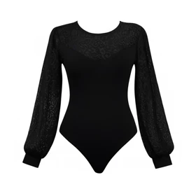 بادی فانتزی برند پاپیلون رنگ مشکی کد 450