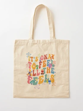 توت بگ طرح Inside Out It's Okay To Feel All The Feels کد 271719