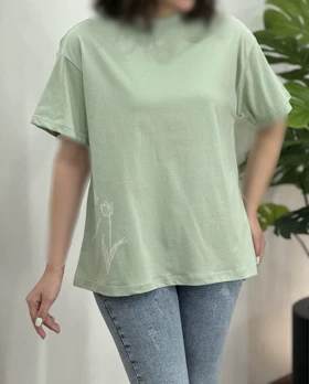 تیشرت زنانه گل لاله