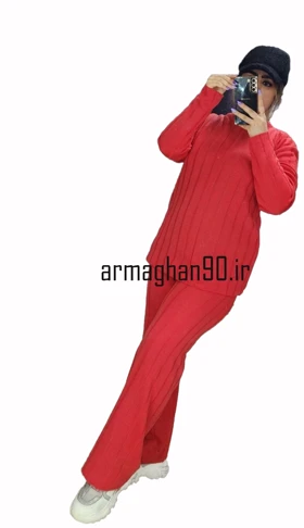 ست بلوز شلوار بافت زنانه شناسه 7781