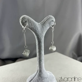 گوشواره زنانه YSX مدل گل مکعبی 20428