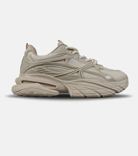 کفش کتانی مردانه و زنانه کرم BALENCIAGA runner sneaker مدل 7895