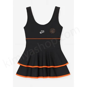 مایو زنانه دودامنه نایک با لاین نارنجی