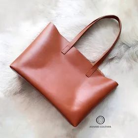 کیف دوشی چرم مدل مهشید M_02