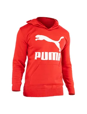 هودی بافت مردانه کلاه دار Puma