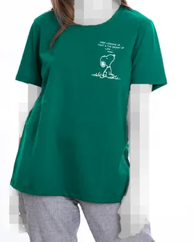 تیشرت طرح دار زنانه 2099