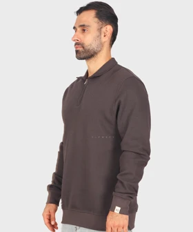 تیشرت آستین بلند نیم زیپ و ساده 4220