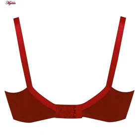 سوتین زنانه بدون فنر قرمز کد 3400-MY