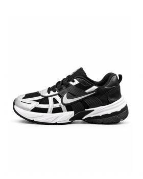 کفش کتانی مردانه نایکیv2k رنگ مشکی نقره ای 2 Nike V2k
