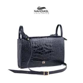 کیف زنانه تمام چرم طبیعی کد 9047015