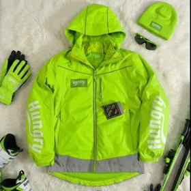 SIZE M-S کاپشن دوپوش گورتکس استوک اورجینال از برند Hungry (دو کاپشن در یک کاپشن)