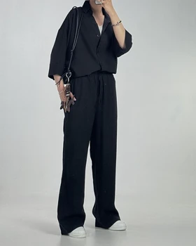 ست شومیز آستین سه ربع و شلوار سیلک کد 9000100