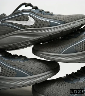 کفش کتانی مردانه خاکستری NIKE air zoom