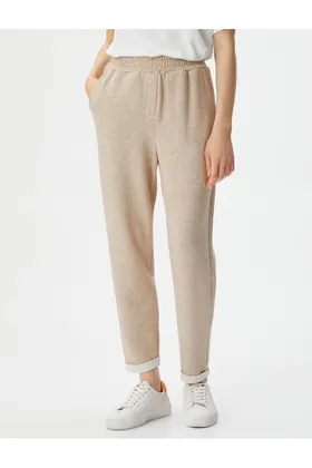 جیب کمر الاستیک شلوار Jogger با جزئیات 4WAK30066EK