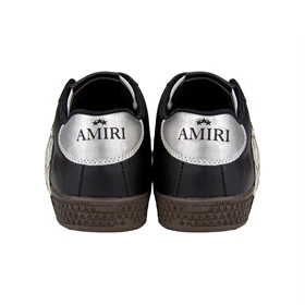 ونس زنانه سه ستاره AMIRI مشکی نقره ای کد 2319