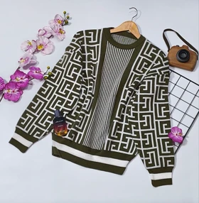 بافت طرح ورساچه کد 40174 (سبز)